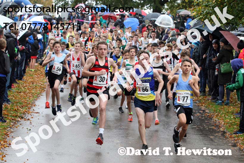 Boys under-13s 3 Stage Relay, 2018 ERRA 6 and 4 Stage and Youngsters Relays, Sutton Park, Sutton Coldfield, Birmingham. Photo:  David T. Hewitson/Sports for All Pics